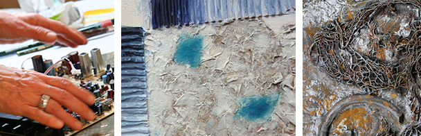 Werkstatt Acryl – Strukturen und Relief