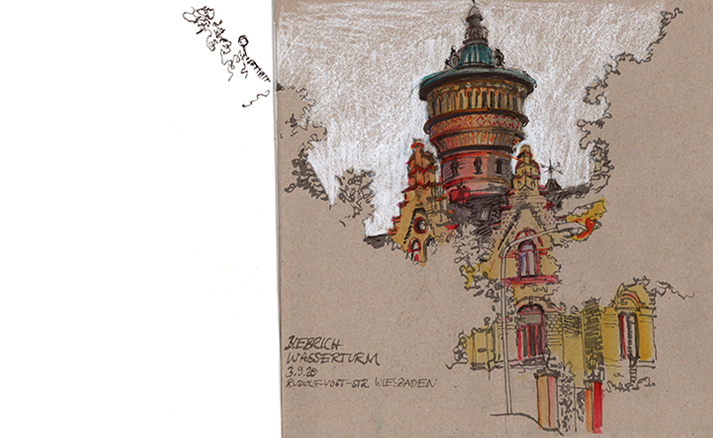 Wasserturm Wiesbaden Biebrich