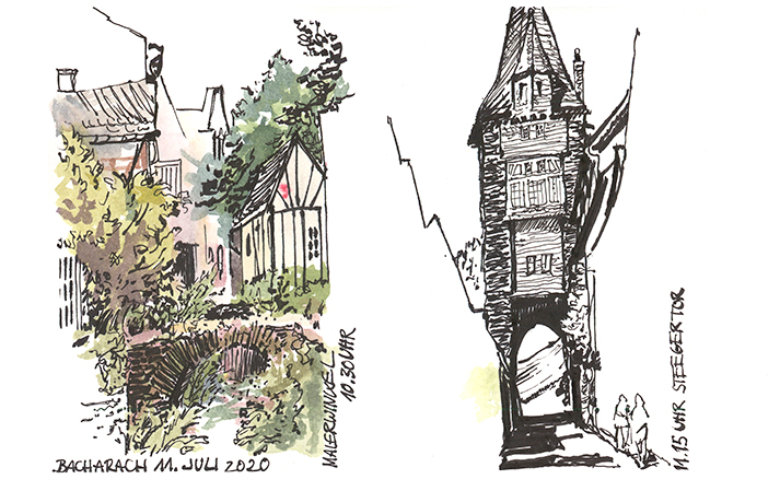 Bacharach Sketchwalk 1