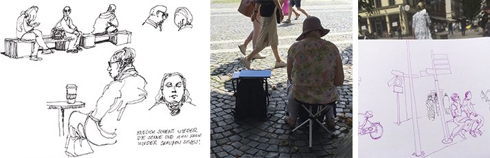 Urban Sketching - Figürliches Zeichnen im Skizzenbuch Urban Sketching - Figürliches Zeichnen im Skizzenbuch