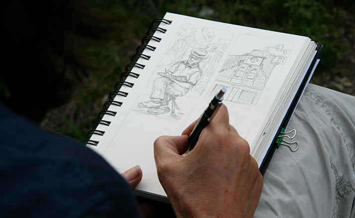 Skizzenbuch - Figürliches Skizzieren