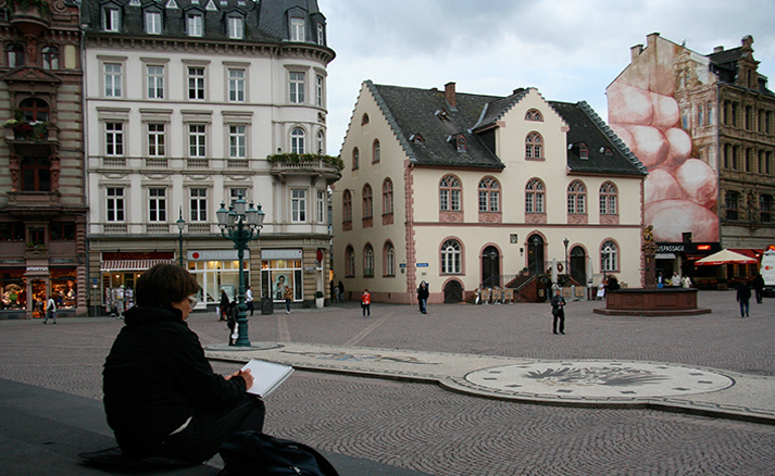 Schlossplatz Wiesbaden