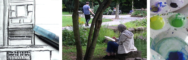 Urban Sketching –  Die Stadt im Mittelpunkt