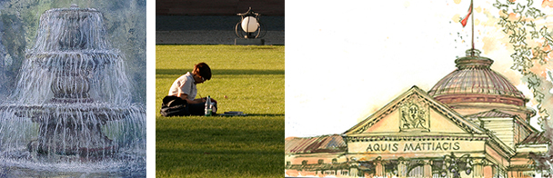 Urban Sketching am Vormittag – Mit dem Skizzenbuch in Wiesbaden unterwegs
